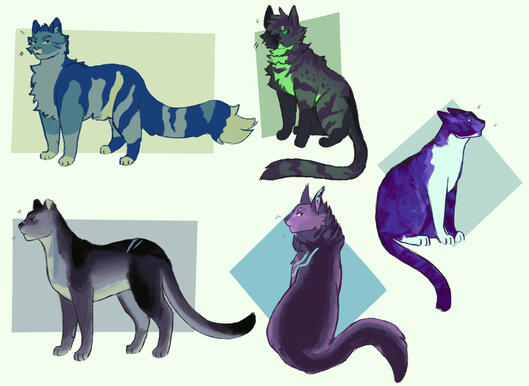 Fullbody examples, alt. palette